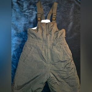 Athletic Works Black Kids Snow Bib Ski Bob Overalls boys size Medium 8 10